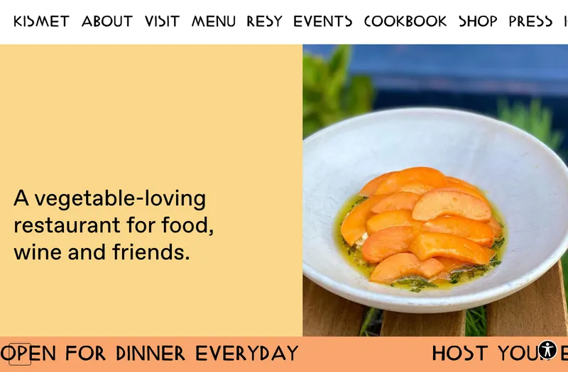 Kismet website preview